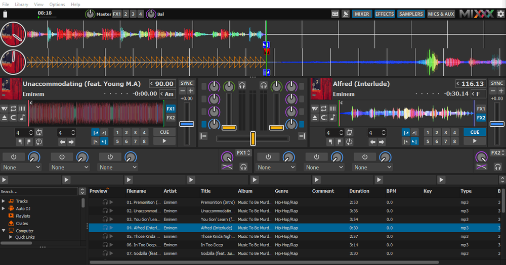 Radio Software review Mixxx